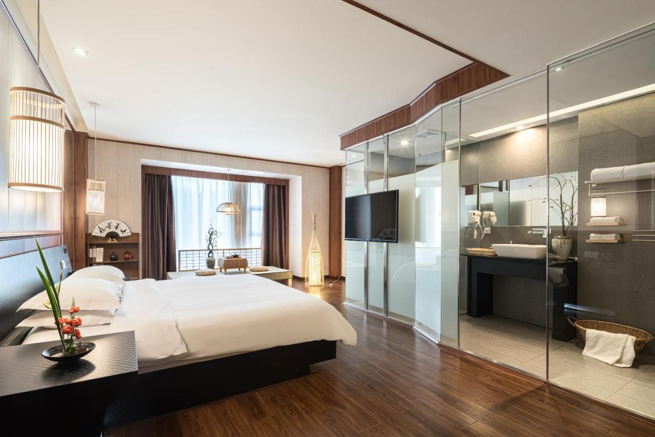 乐山上善居养心禅景酒店 Shangshan Zen Hotel Leshan Buitenkant foto