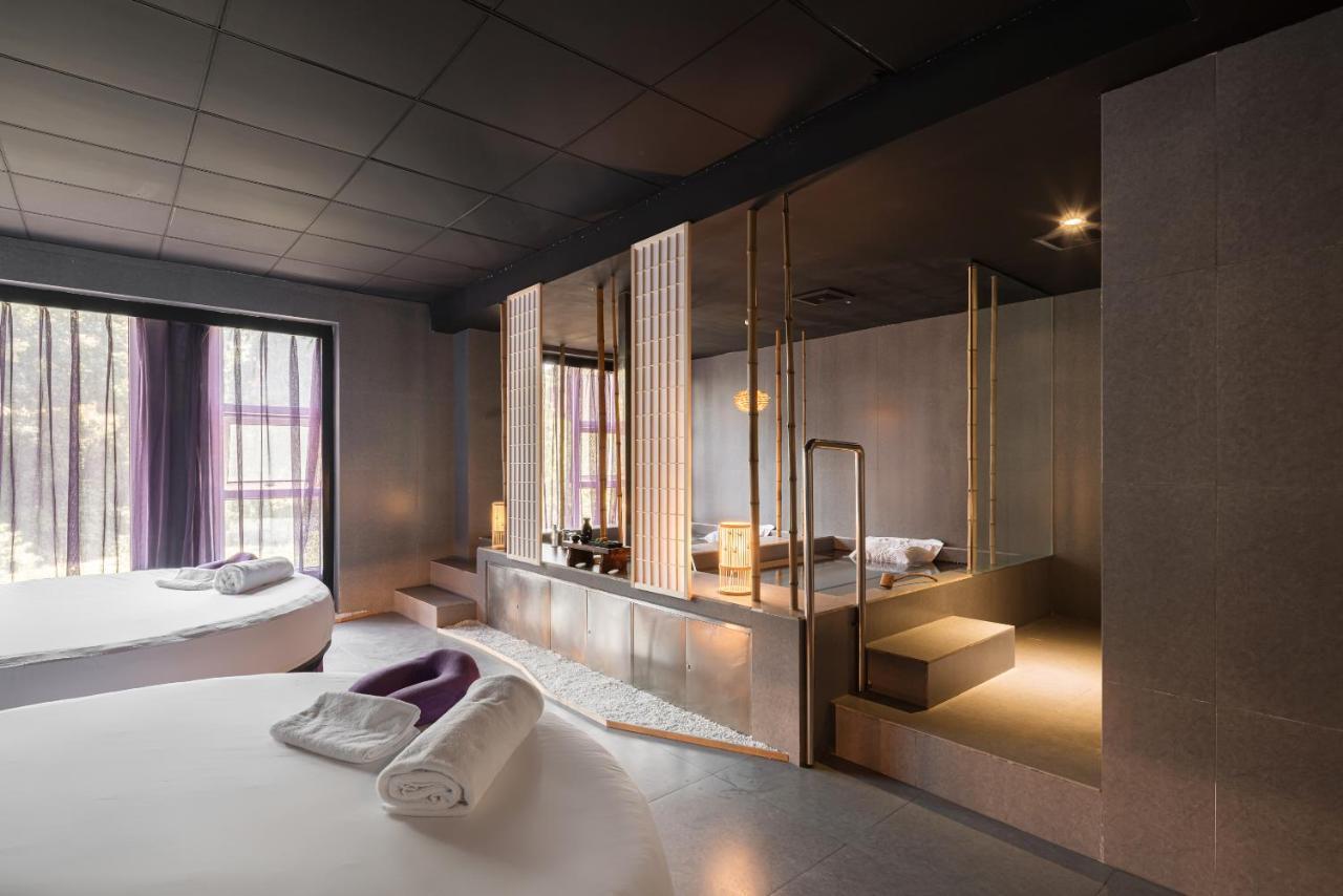 乐山上善居养心禅景酒店 Shangshan Zen Hotel Leshan Buitenkant foto