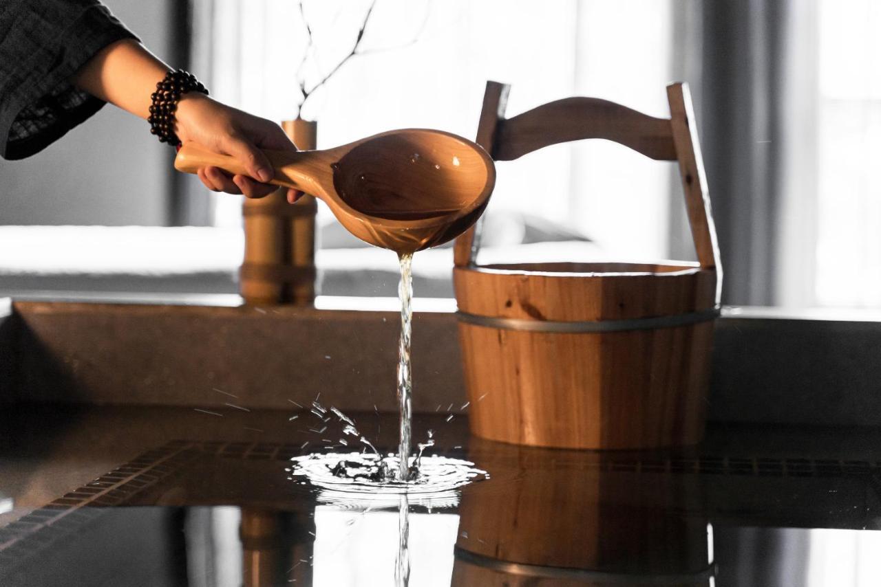 乐山上善居养心禅景酒店 Shangshan Zen Hotel Leshan Buitenkant foto